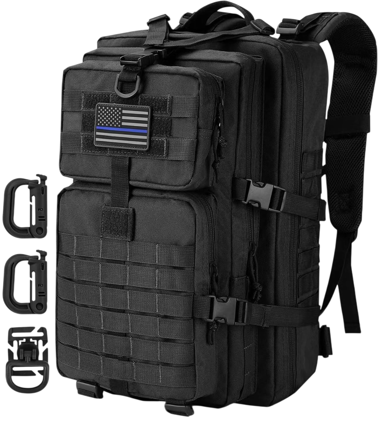 Hannibal tactical MOLLE Assault Backpack, Black
